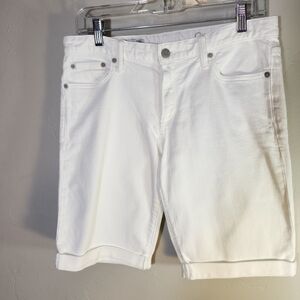 GAP women’s Jean shorts Skinny Bermudas Sz 28r